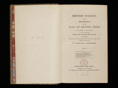 British oology: being illustrations of the eggs of British birds