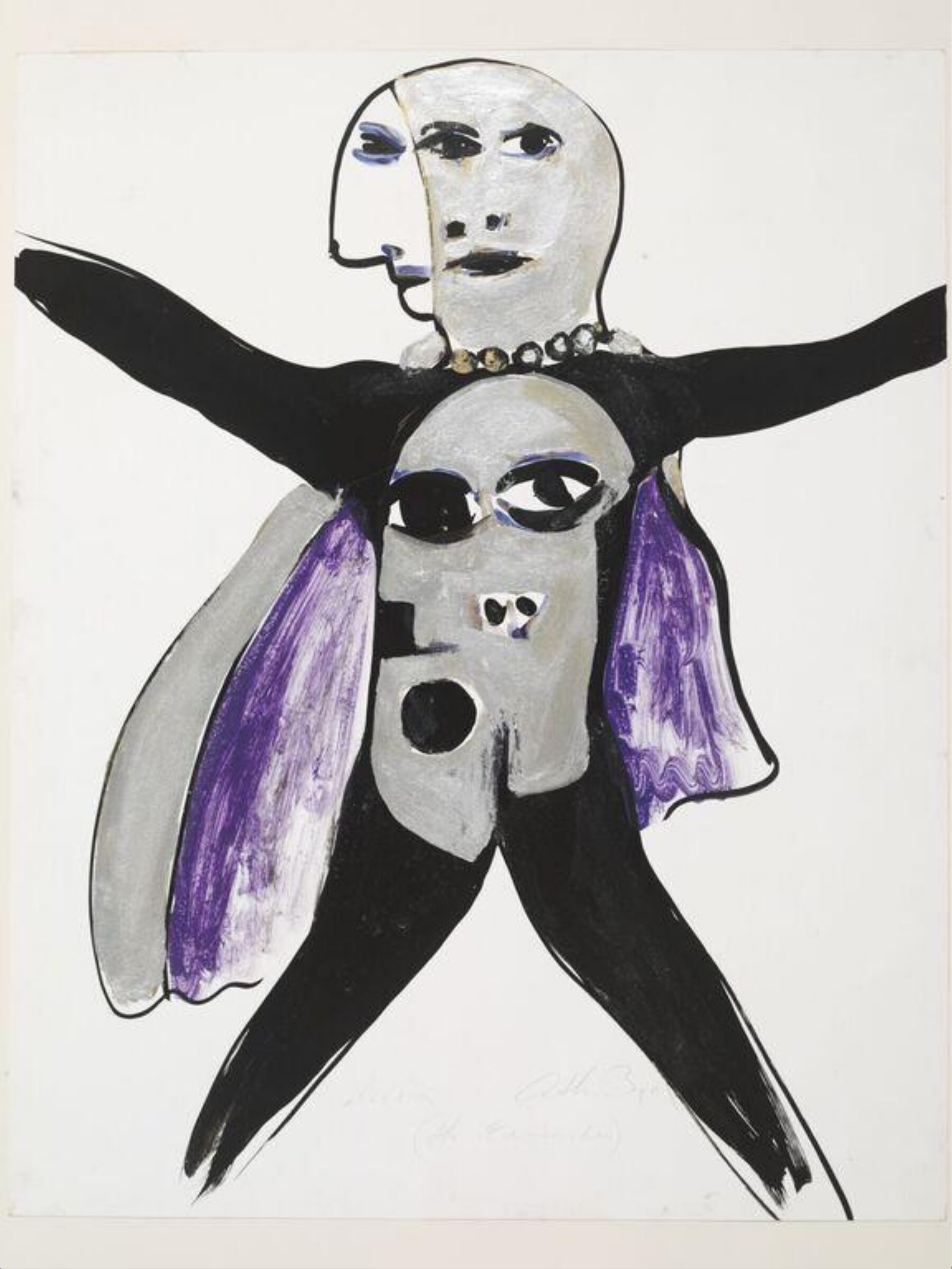 Drawing, Arthur Boyd, ca.1963