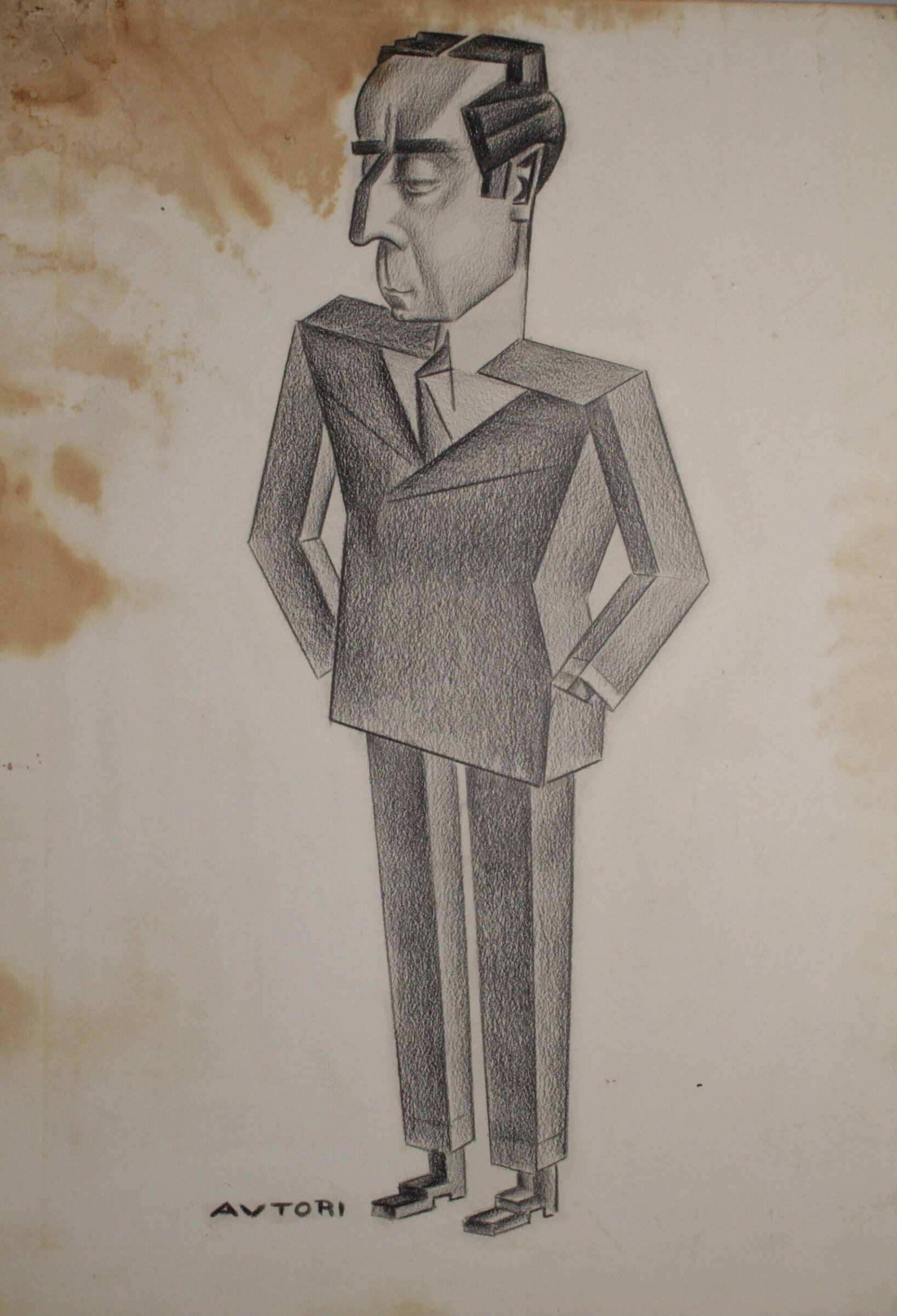Portrait of Rupert D'Oyly Carte, Fernando Autori