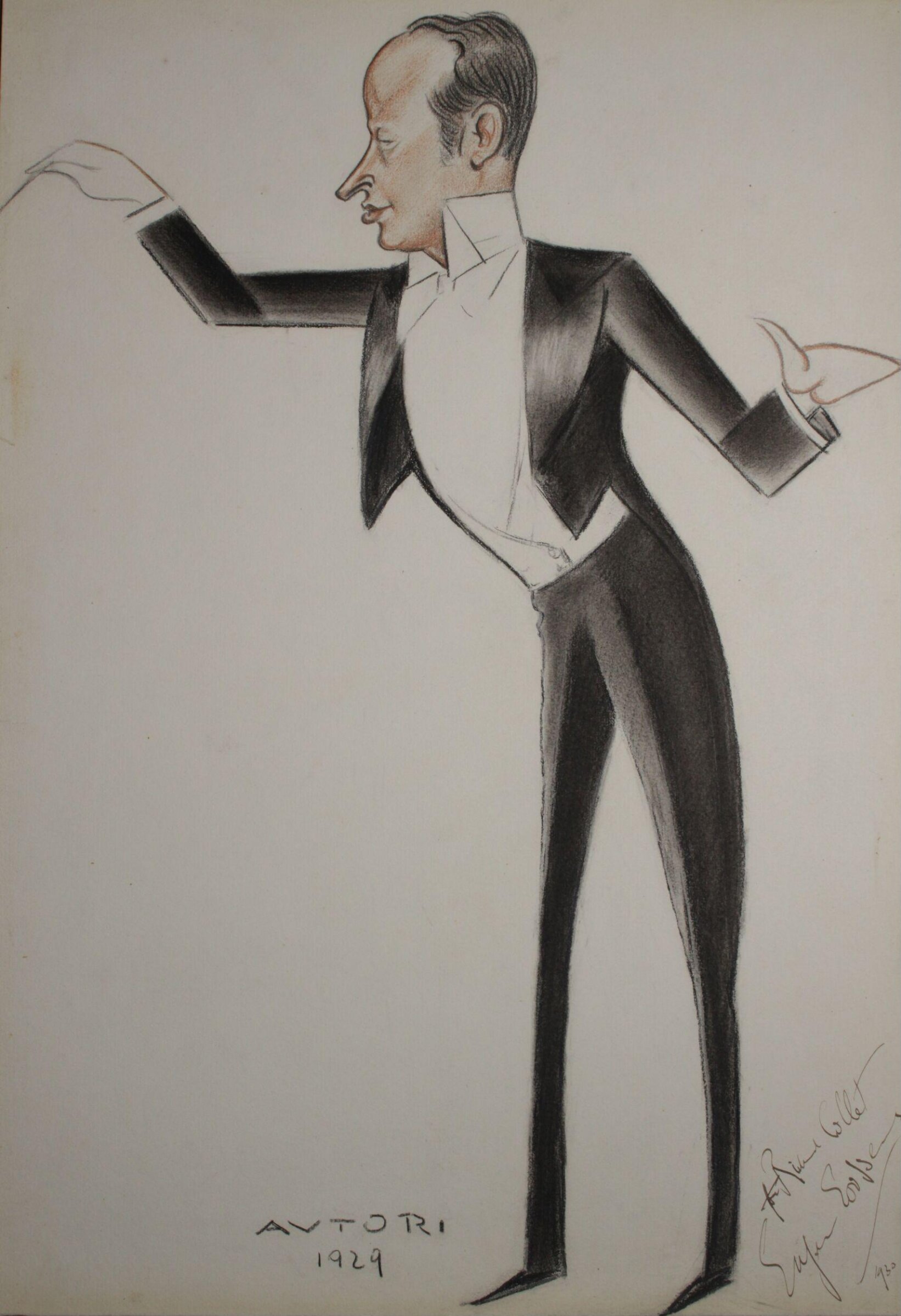 Portrait of Eugene Goossens, Fernando Autori, 1929