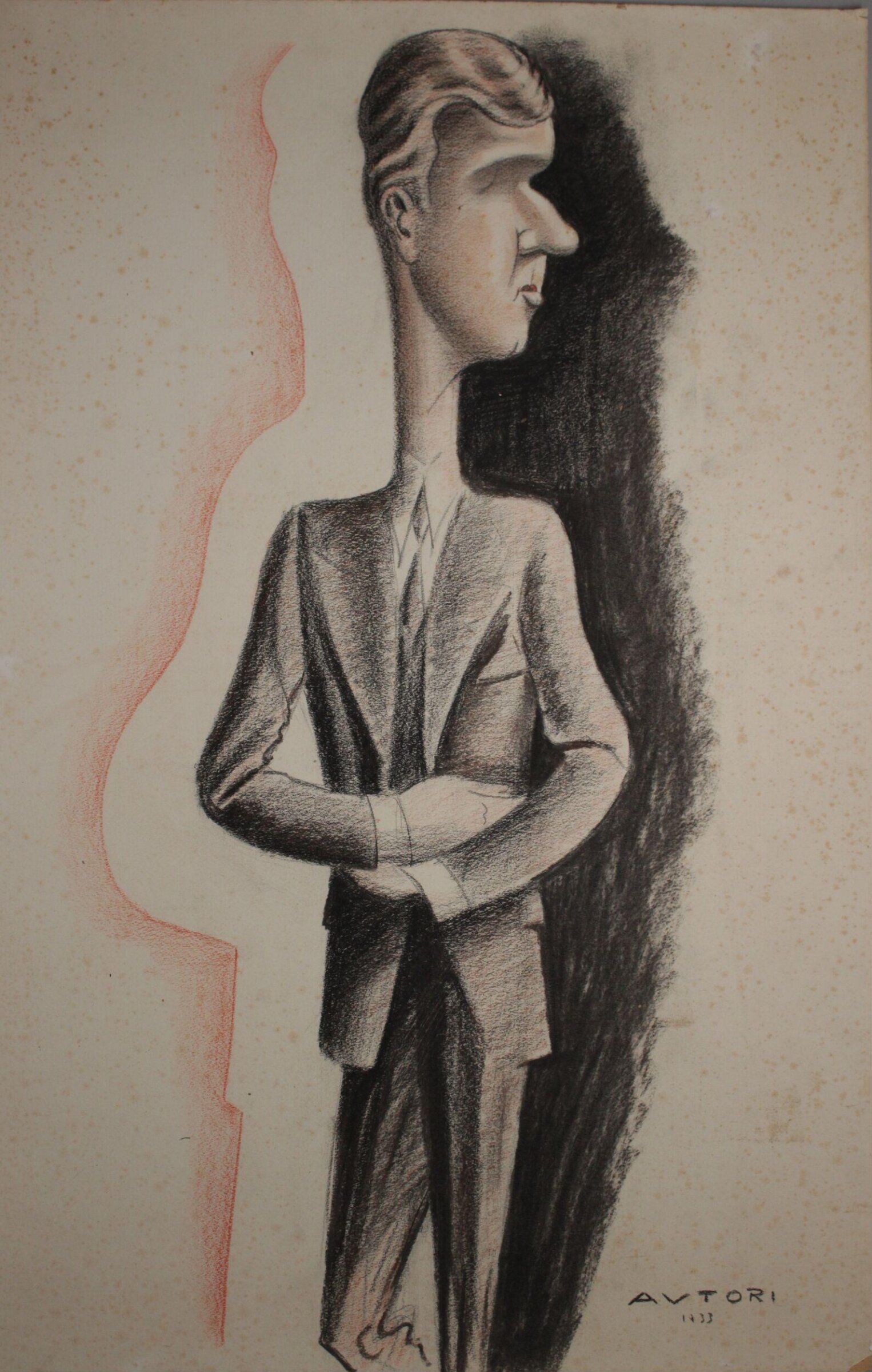 Portrait of Michael D'Oyly Carte, Fernando Autori, 1933