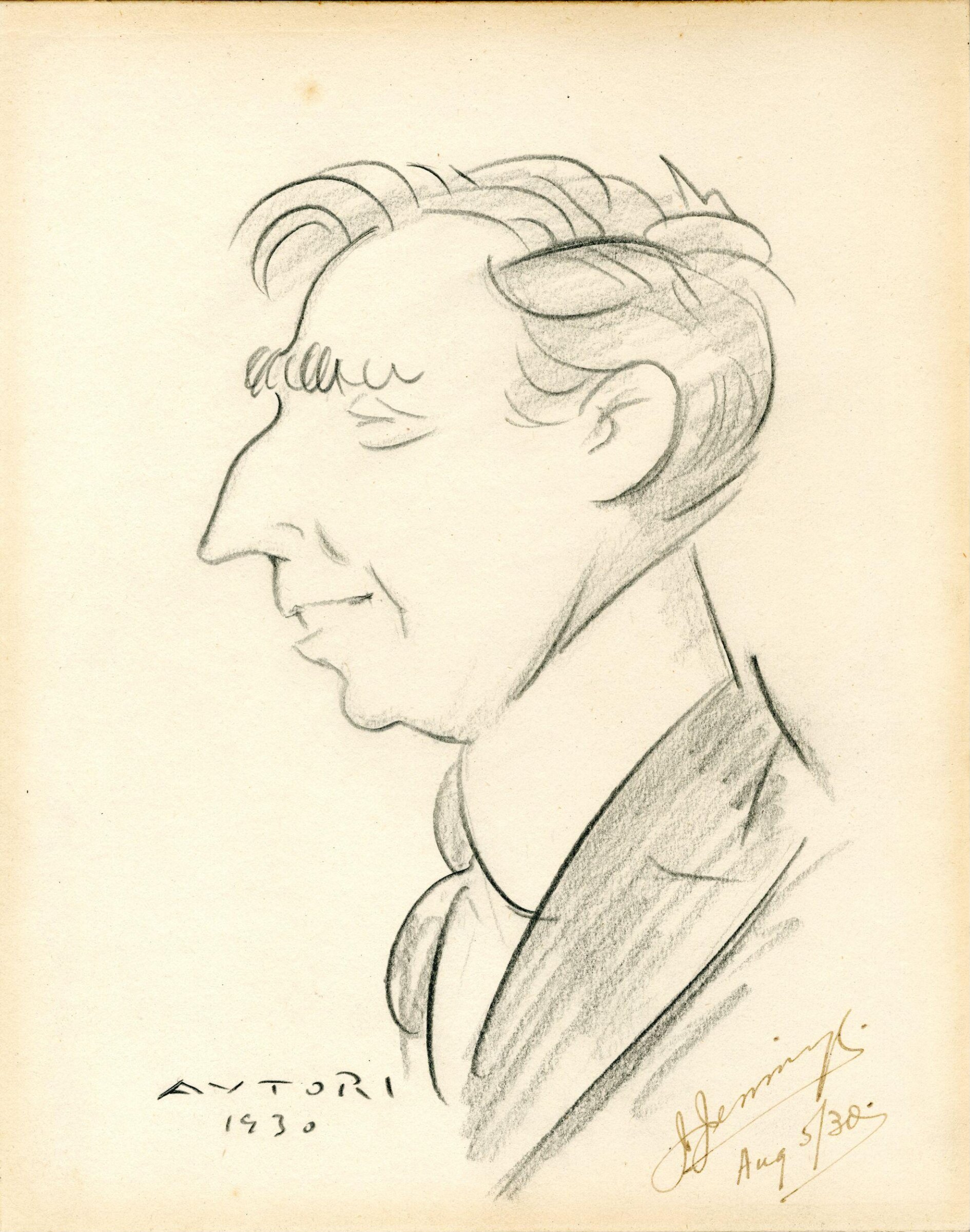 Portrai of J.J. Jennings, Fernando Autori, 1930