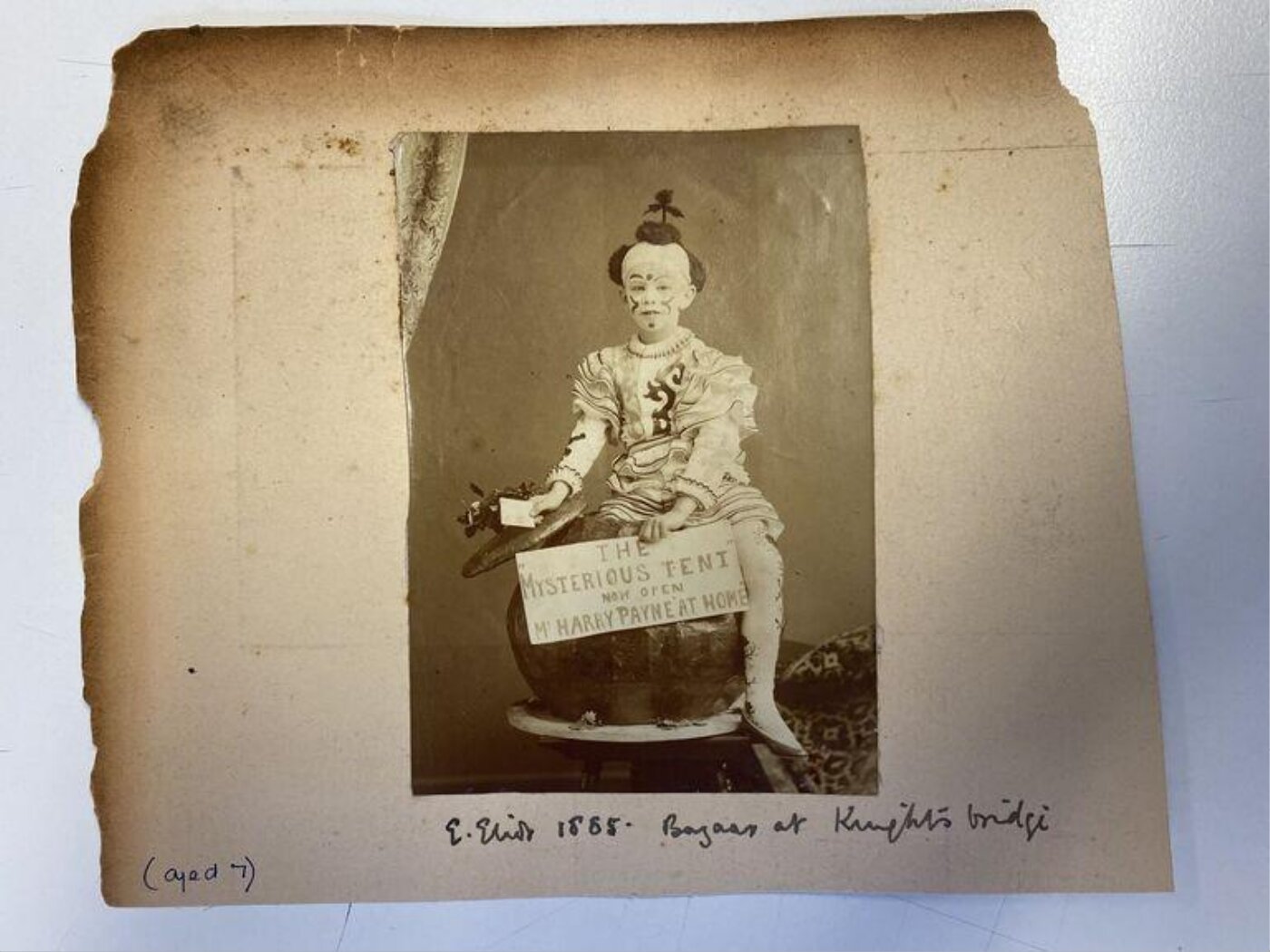 unknown, Edward Granville Eliot dressed as Harry Payne