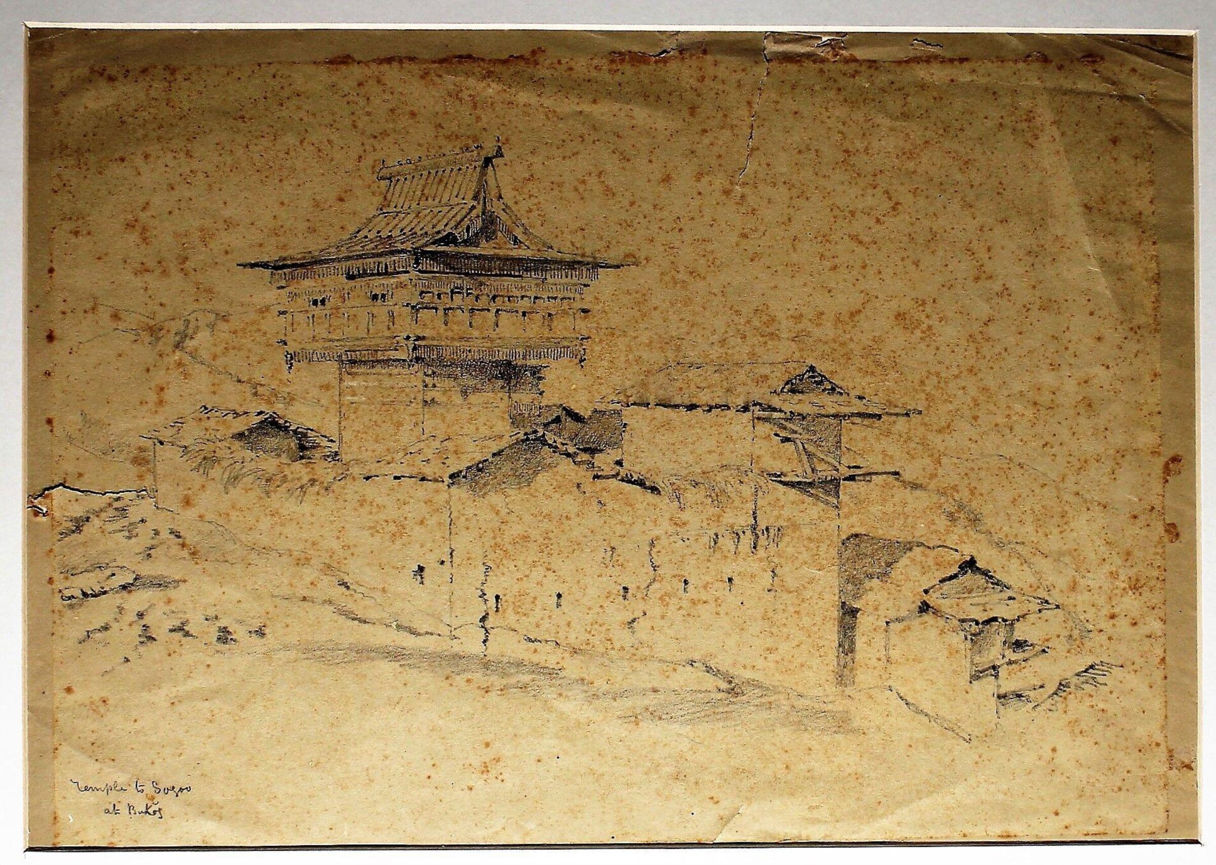 Drawing, Frederick William Alexander De Fabeck, ca. 1860 - ca. 1890