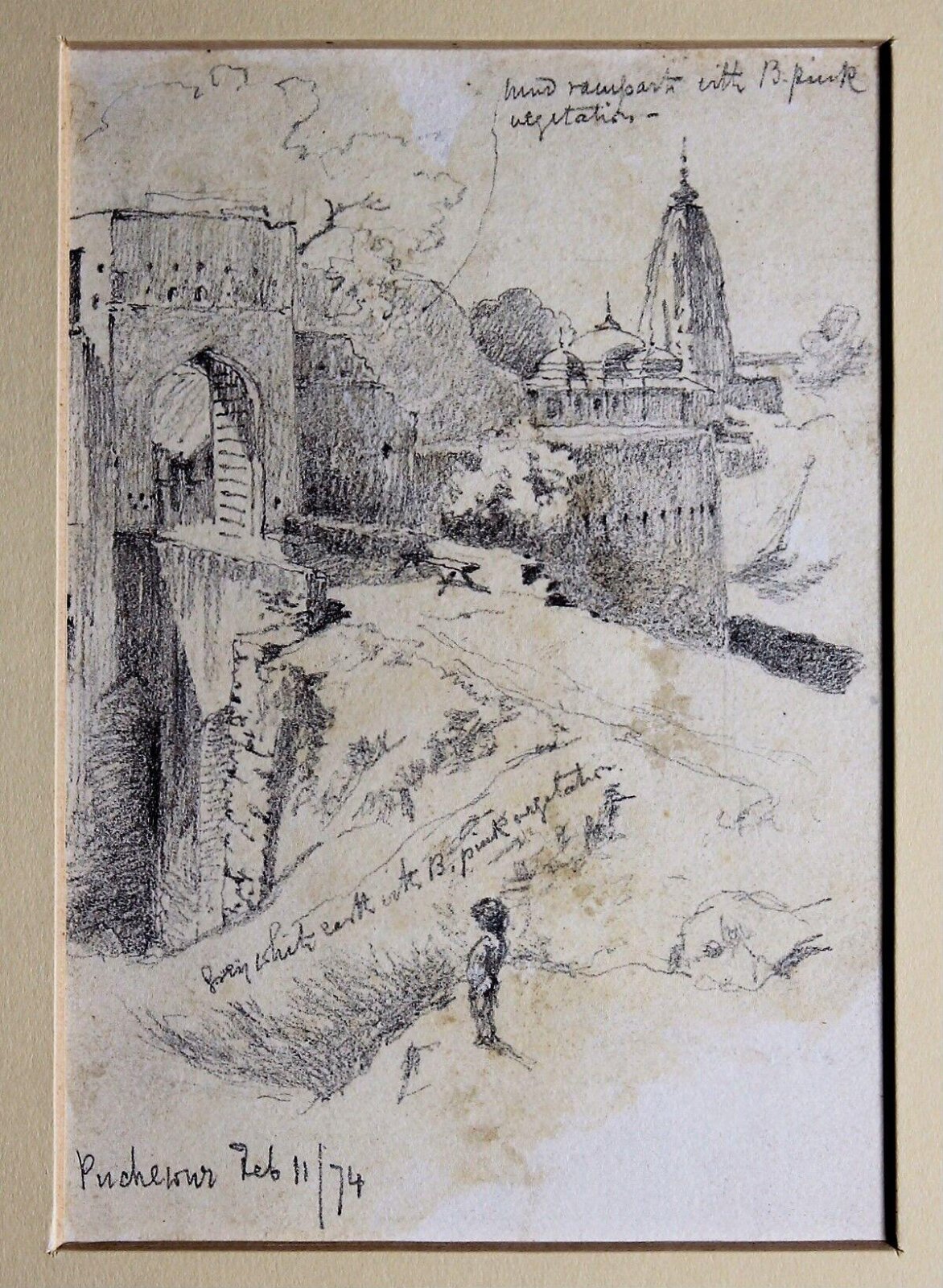 Drawing, Frederick William Alexander De Fabeck, 1874