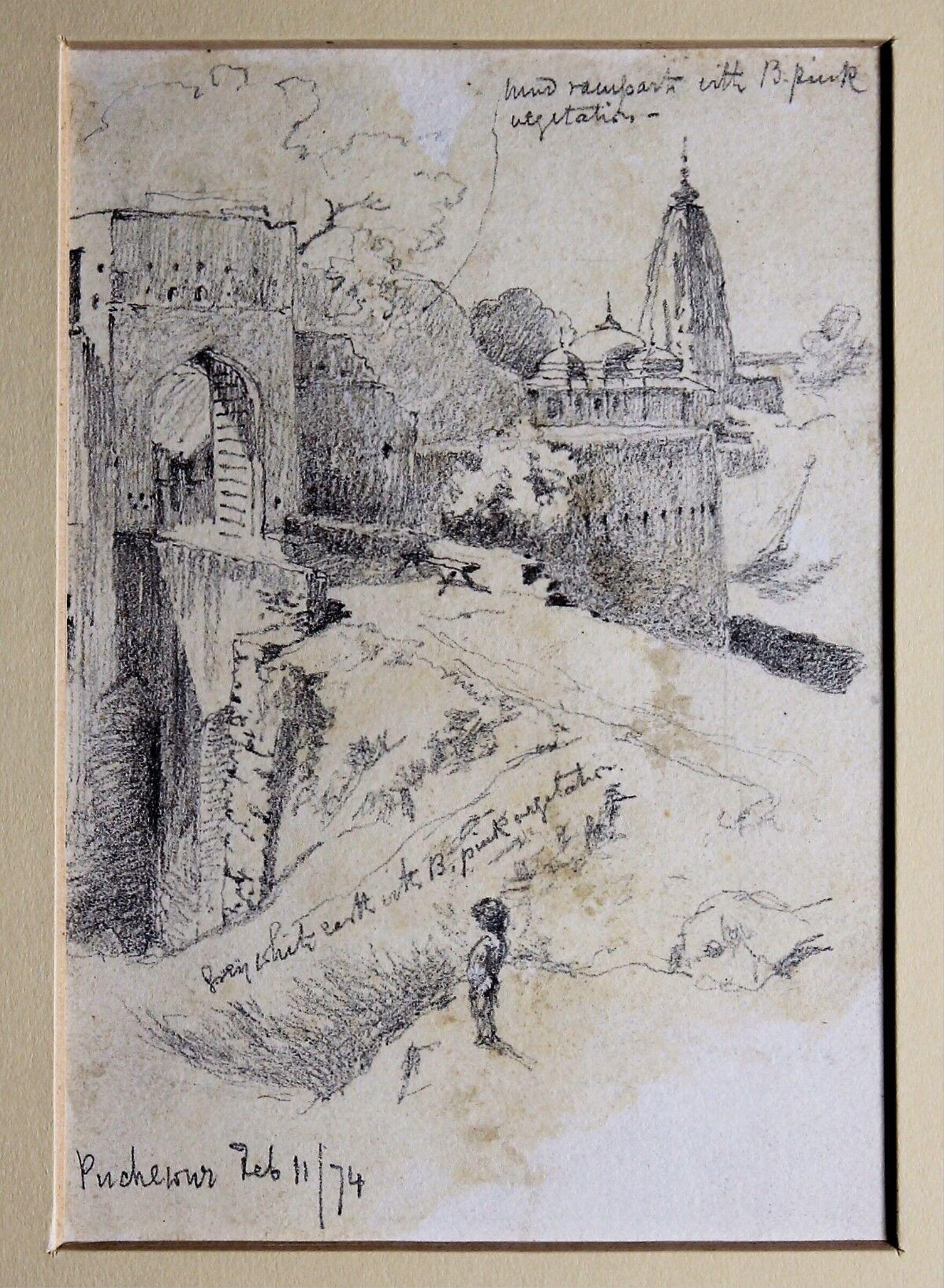 Drawing, Frederick William Alexander De Fabeck, 1874