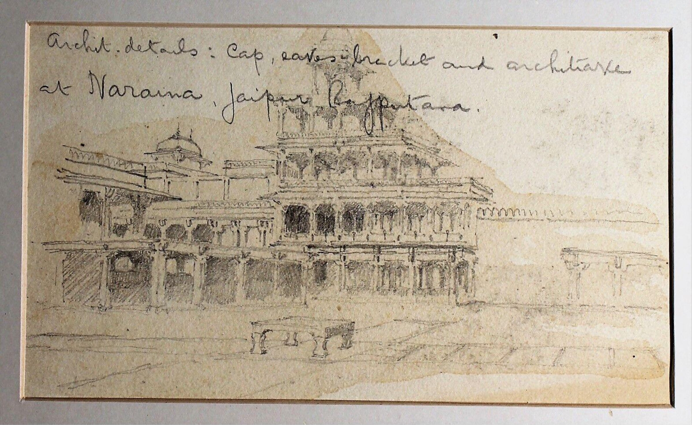 Drawing, Frederick William Alexander De Fabeck, ca. 1860 - ca. 1890