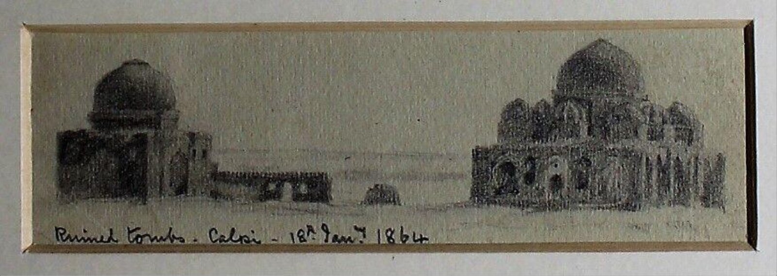 Drawing, Frederick William Alexander De Fabeck, ca. 1864