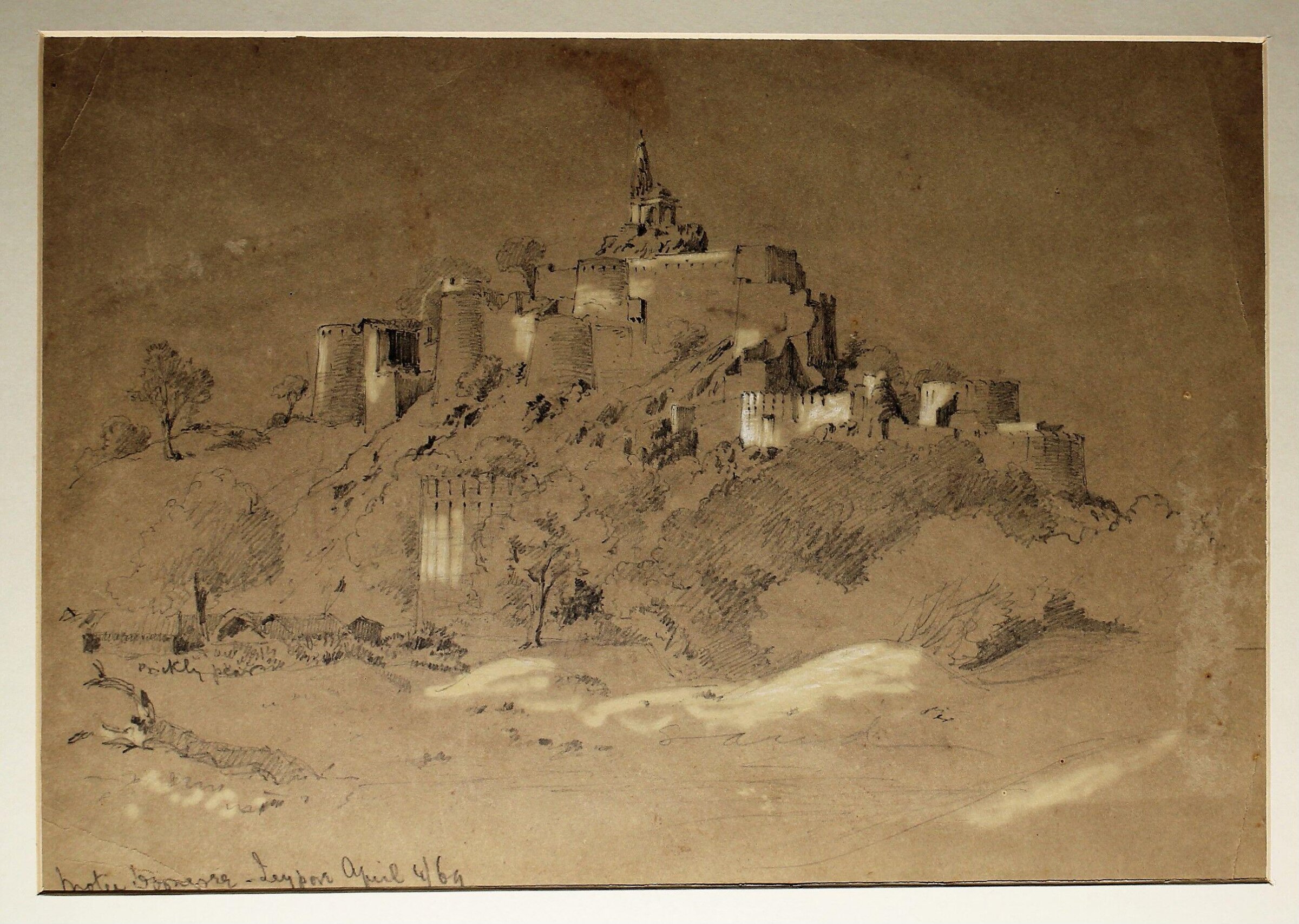 Drawing, Frederick William Alexander De Fabeck, 1869