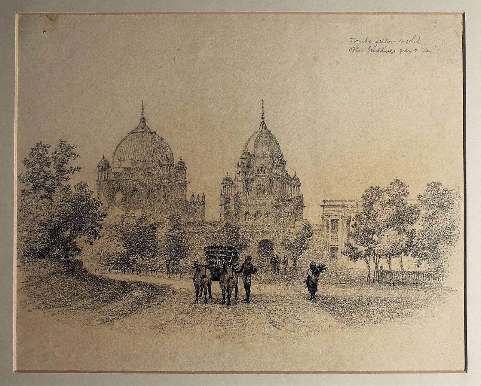 Drawing, Frederick William Alexander De Fabeck, 1862