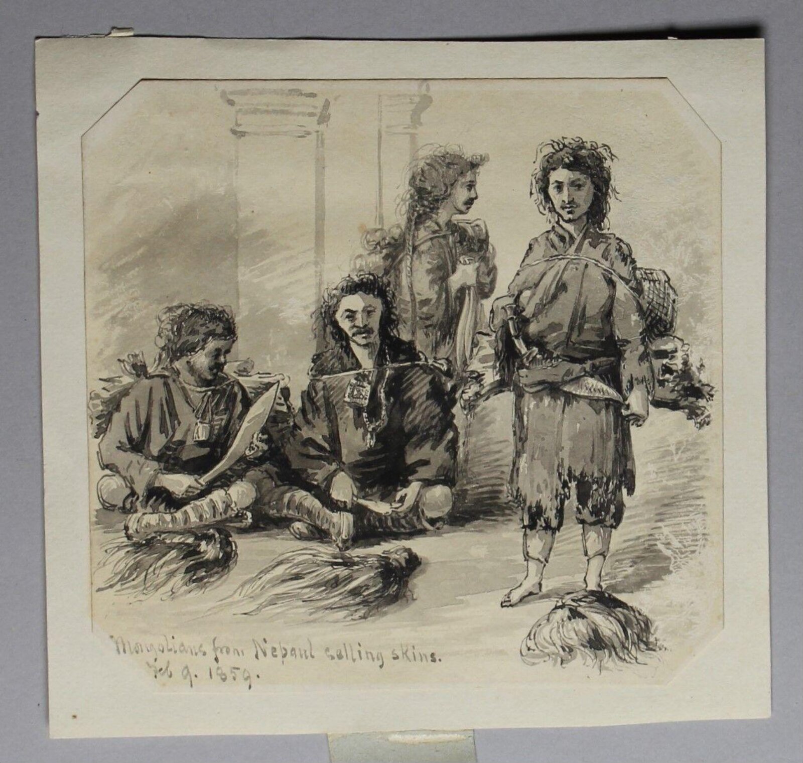 Drawing, Frederick William Alexander De Fabeck, ca. 1860 - ca. 1890