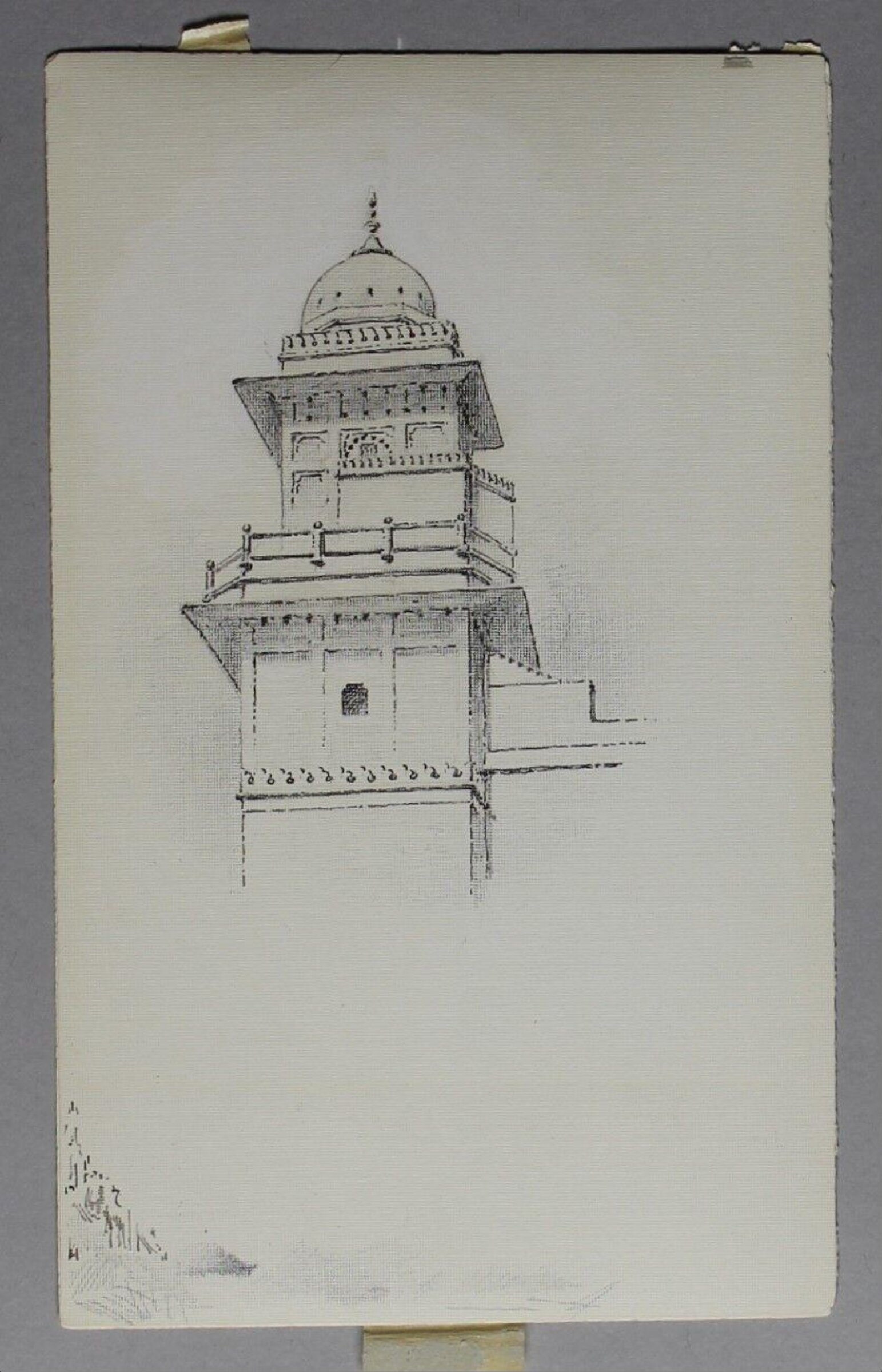 Drawing, Frederick William Alexander De Fabeck, ca. 1860 - ca. 1890