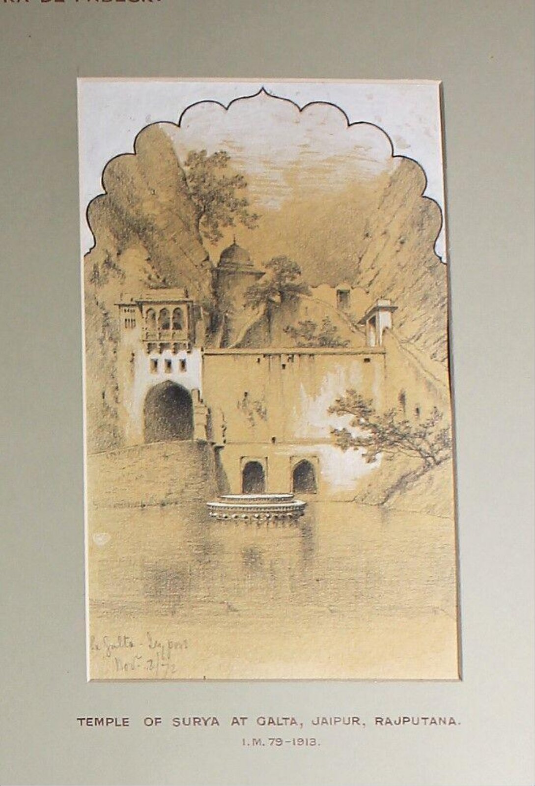 Drawing, Frederick William Alexander De Fabeck, 1872