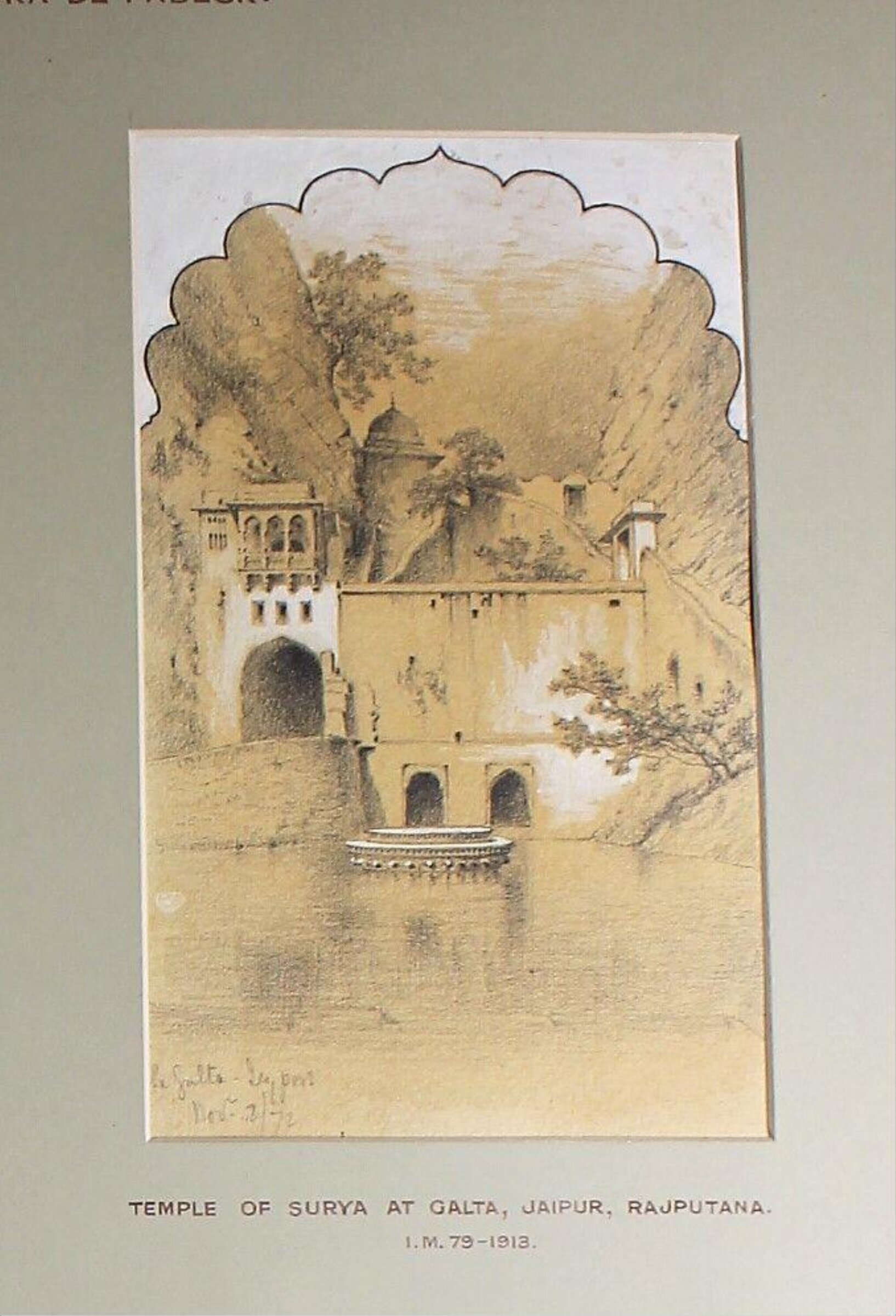 Drawing, Frederick William Alexander De Fabeck, 1872
