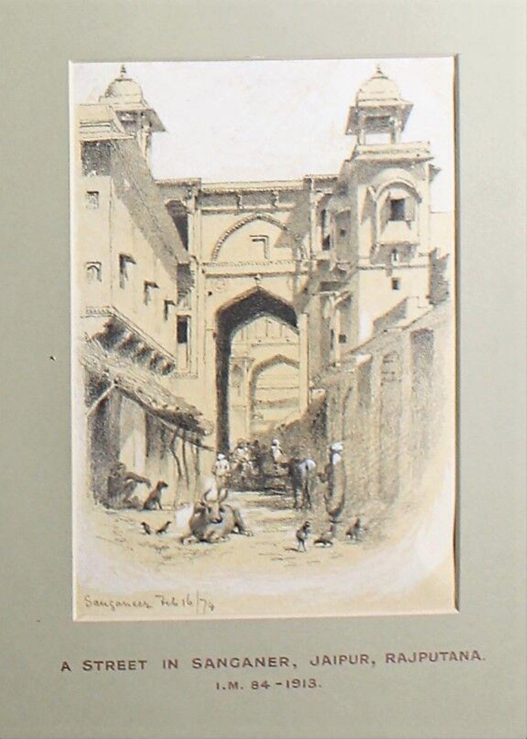 Drawing, Frederick William Alexander De Fabeck, 1874