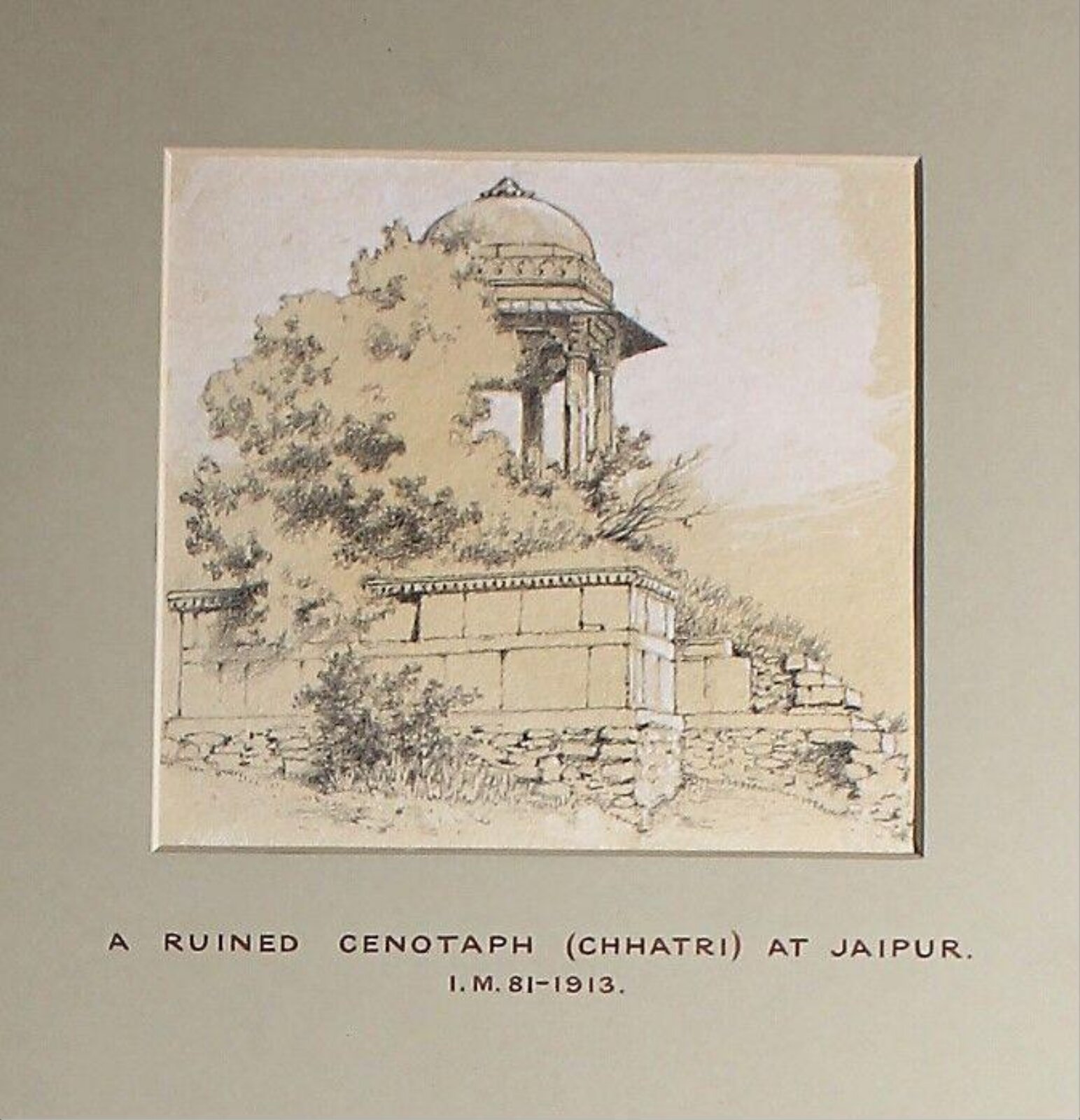 Drawing, Frederick William Alexander De Fabeck, ca. 1860 - ca. 1890