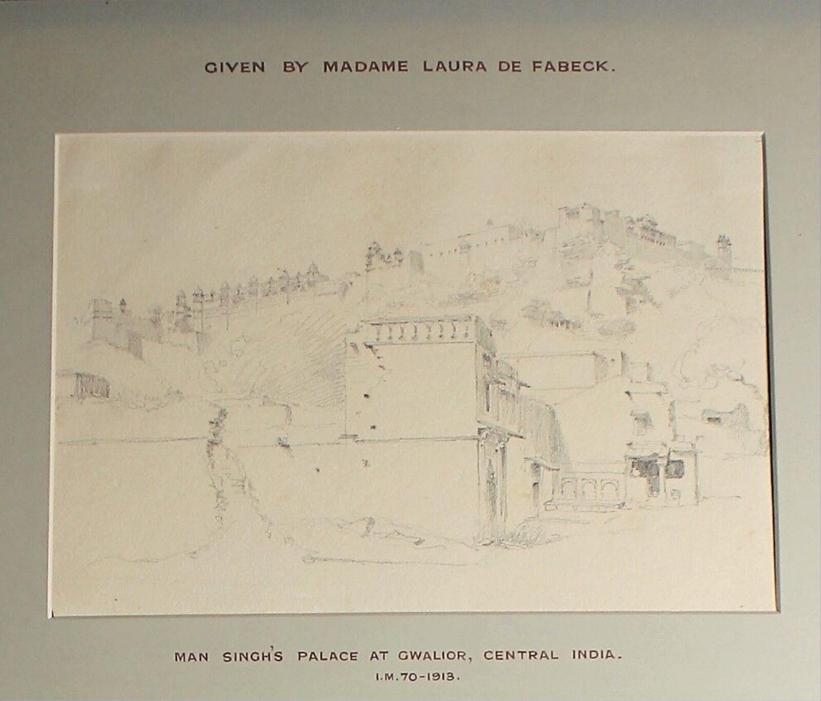 Drawing, Frederick William Alexander De Fabeck, ca. 1860 - ca. 1890