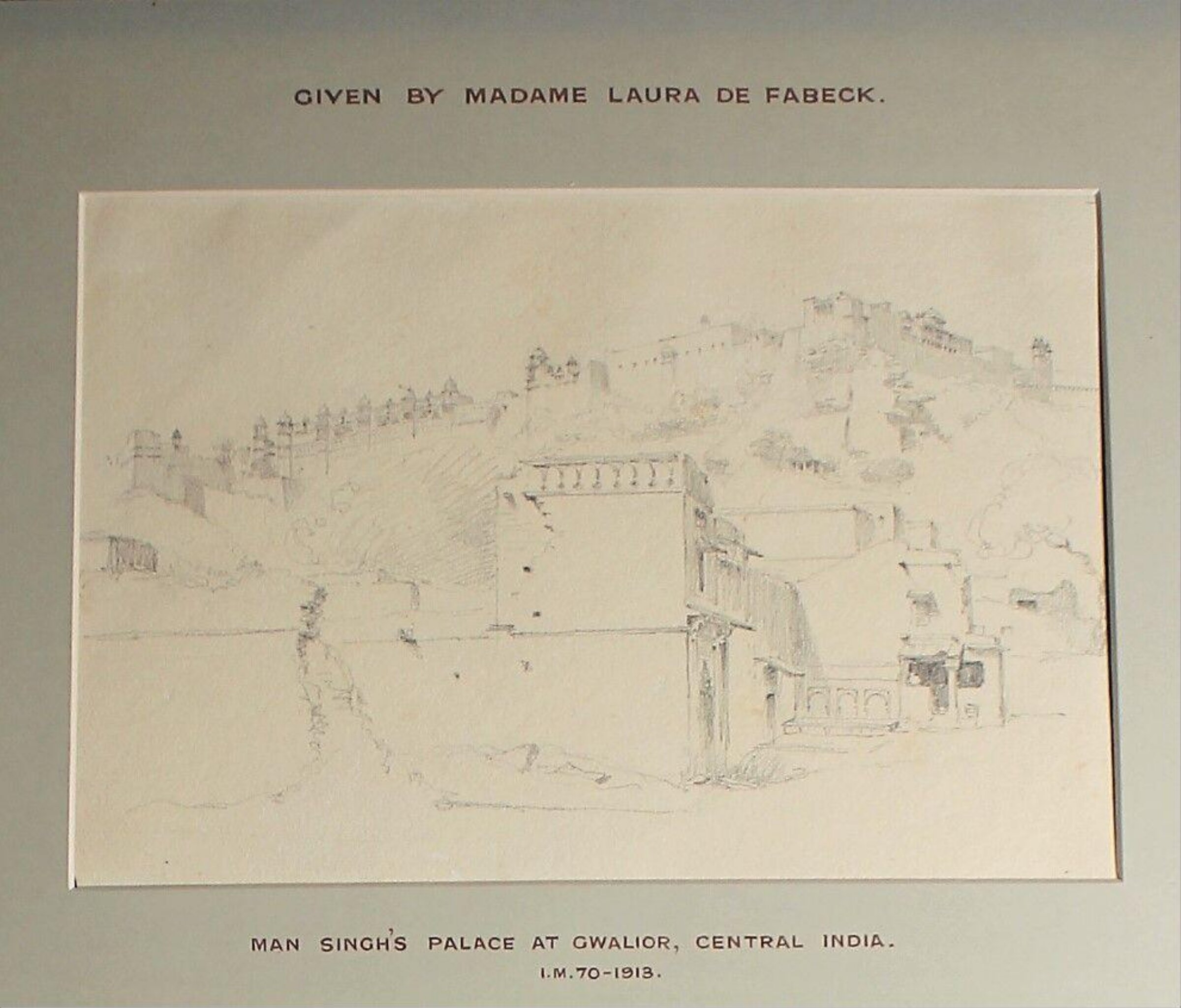 Drawing, Frederick William Alexander De Fabeck, ca. 1860 - ca. 1890