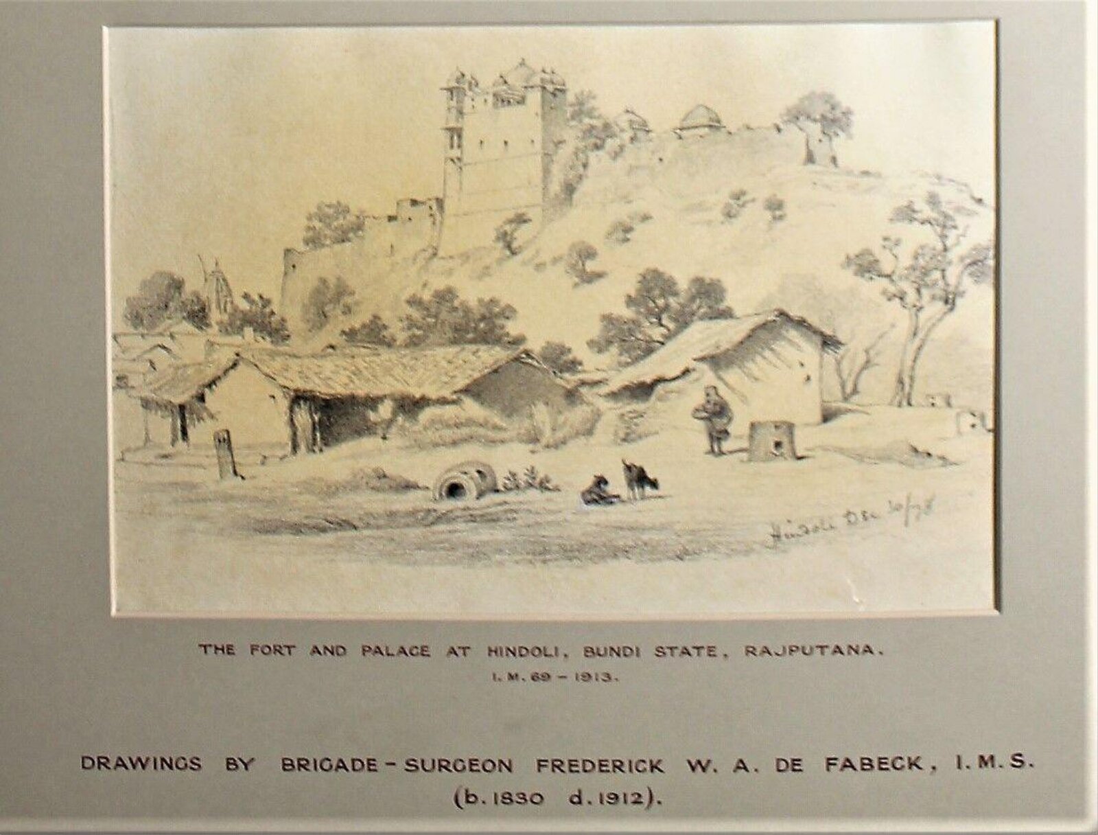 Drawing, Frederick William Alexander De Fabeck, 1878