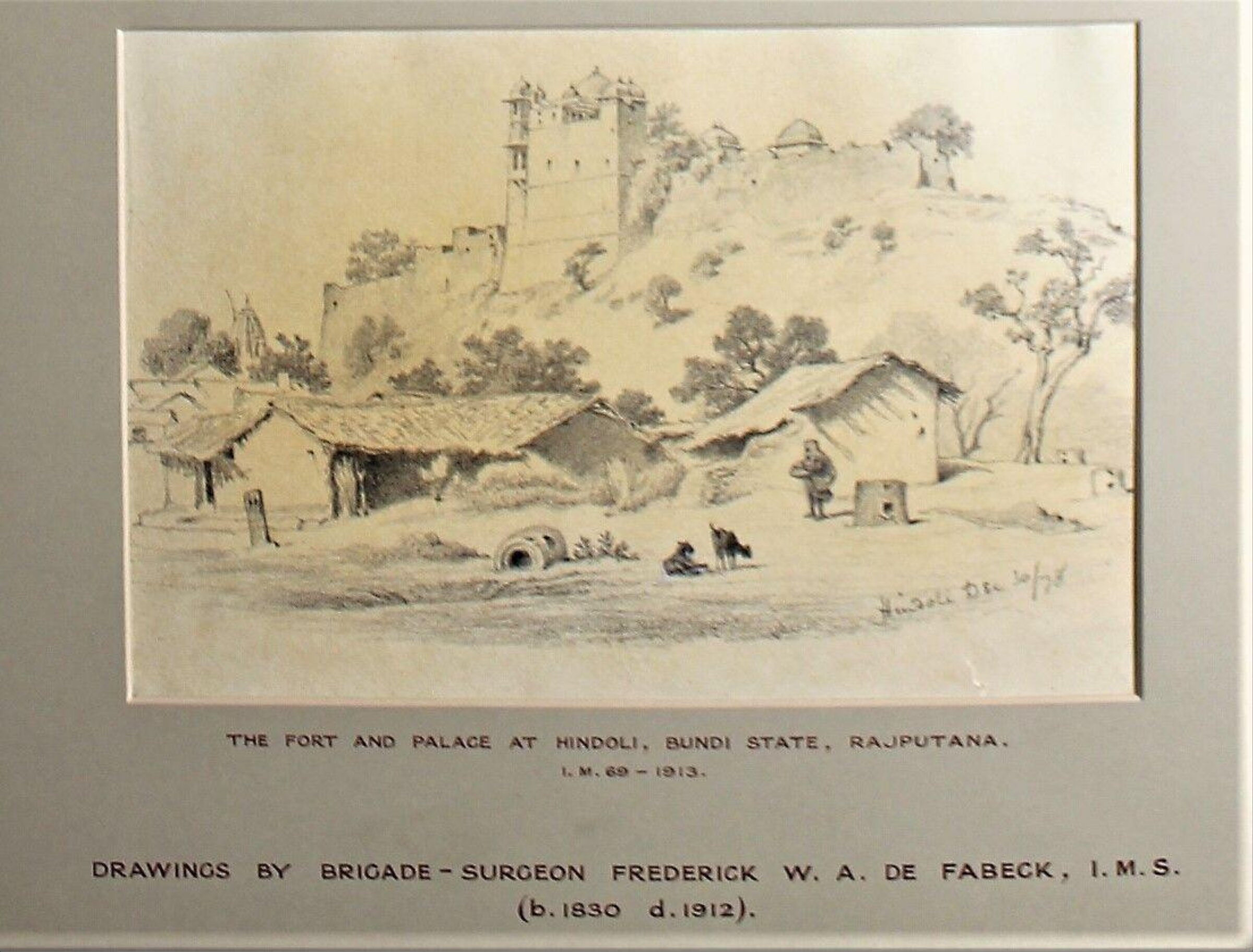 Drawing, Frederick William Alexander De Fabeck, 1878