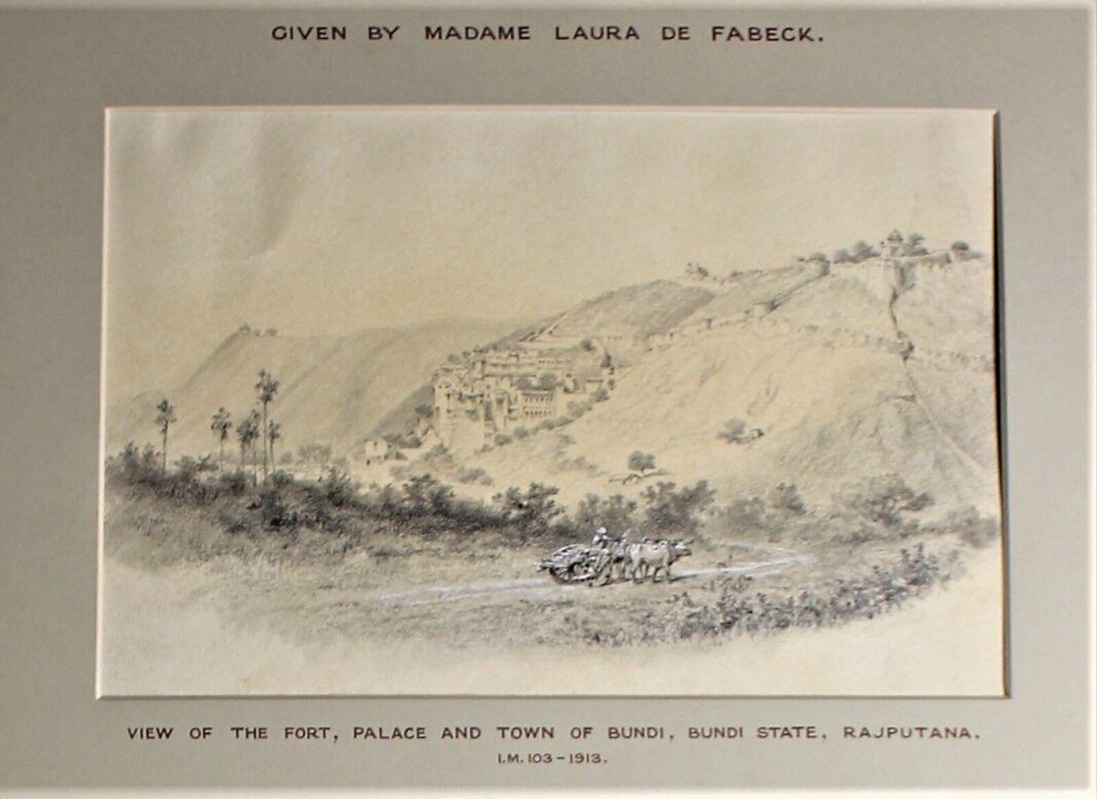 Drawing, Frederick William Alexander De Fabeck, ca. 1860-1890