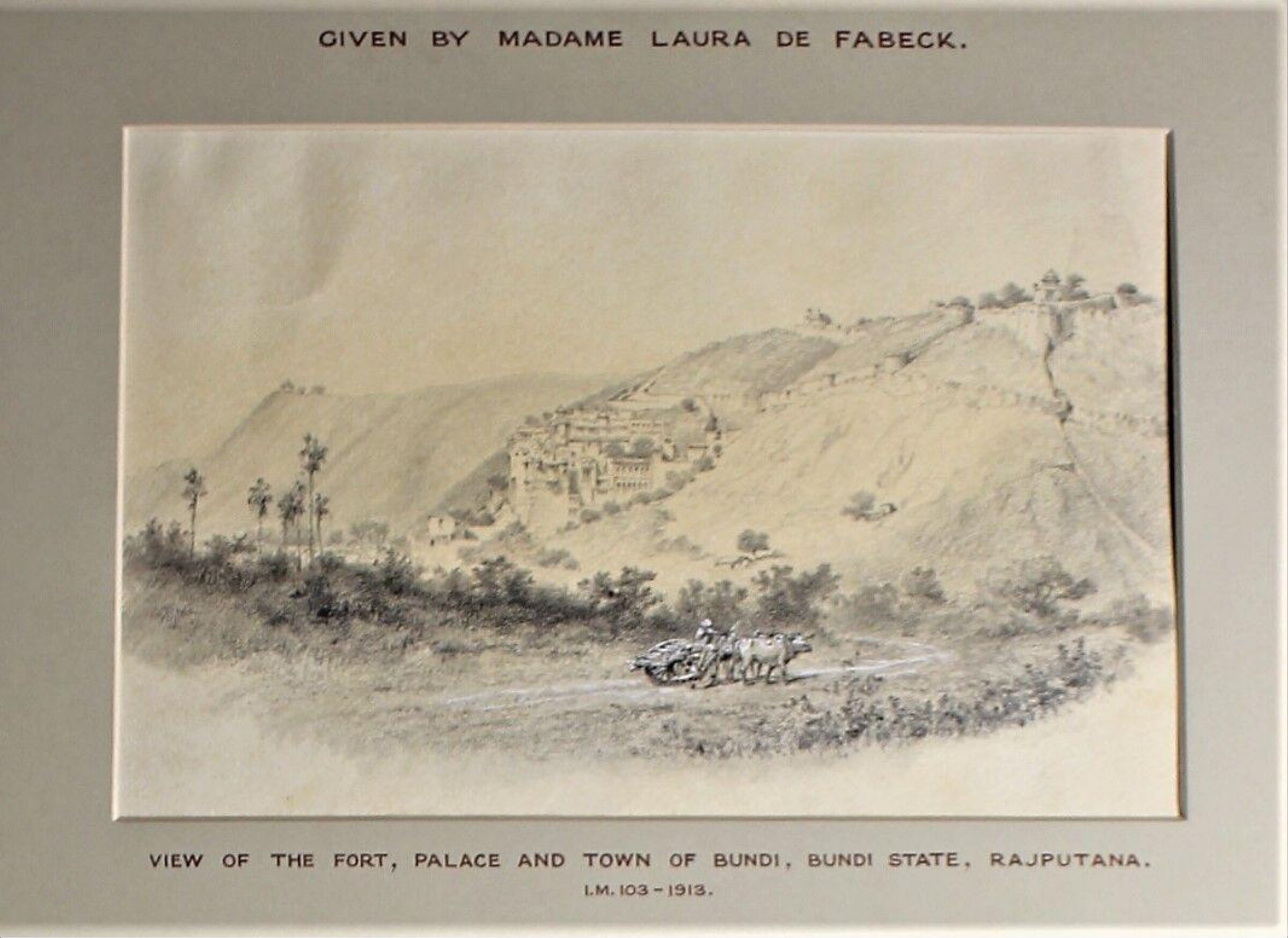 Drawing, Frederick William Alexander De Fabeck, ca. 1860-1890
