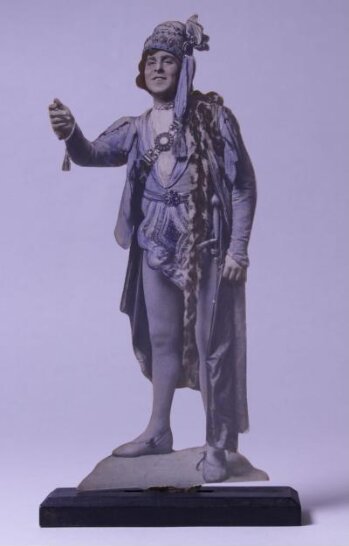 Souvenir cutout of Leo Darnton as Cyril in Princess Ida