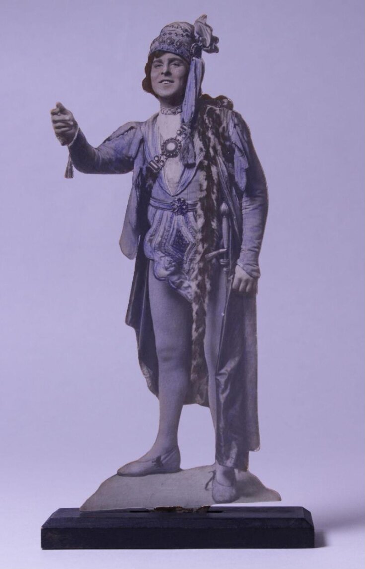 Souvenir cutout of Leo Darnton as Cyril in Princess Ida image