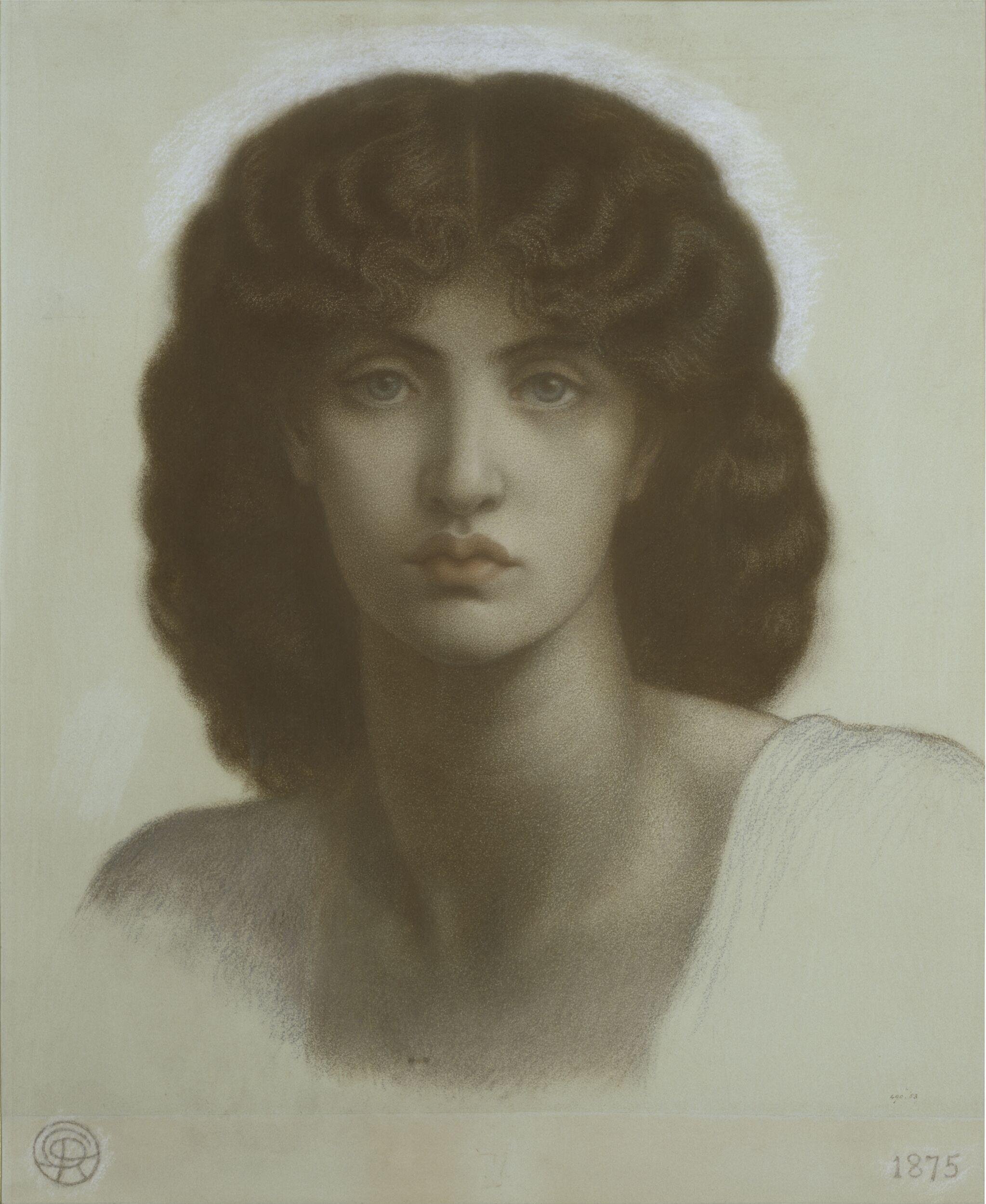 Study of Jane Morris for <i>Astarte Syriaca</i>
