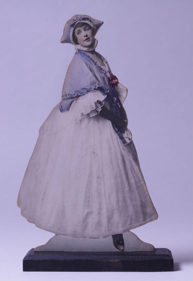 Souvenir cutout of Helen Gilliland as Casilda in The Gondoliers image
