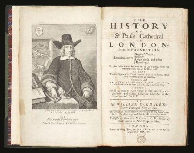 The history of St. Paul's cathedral in London, from its foundation