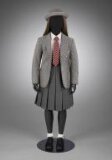 Winter school uniform designed by Rob Howell for Matilda in Matilda the Musical, Stratford-upon-Avon, 2010 and London, 2011 thumbnail 2