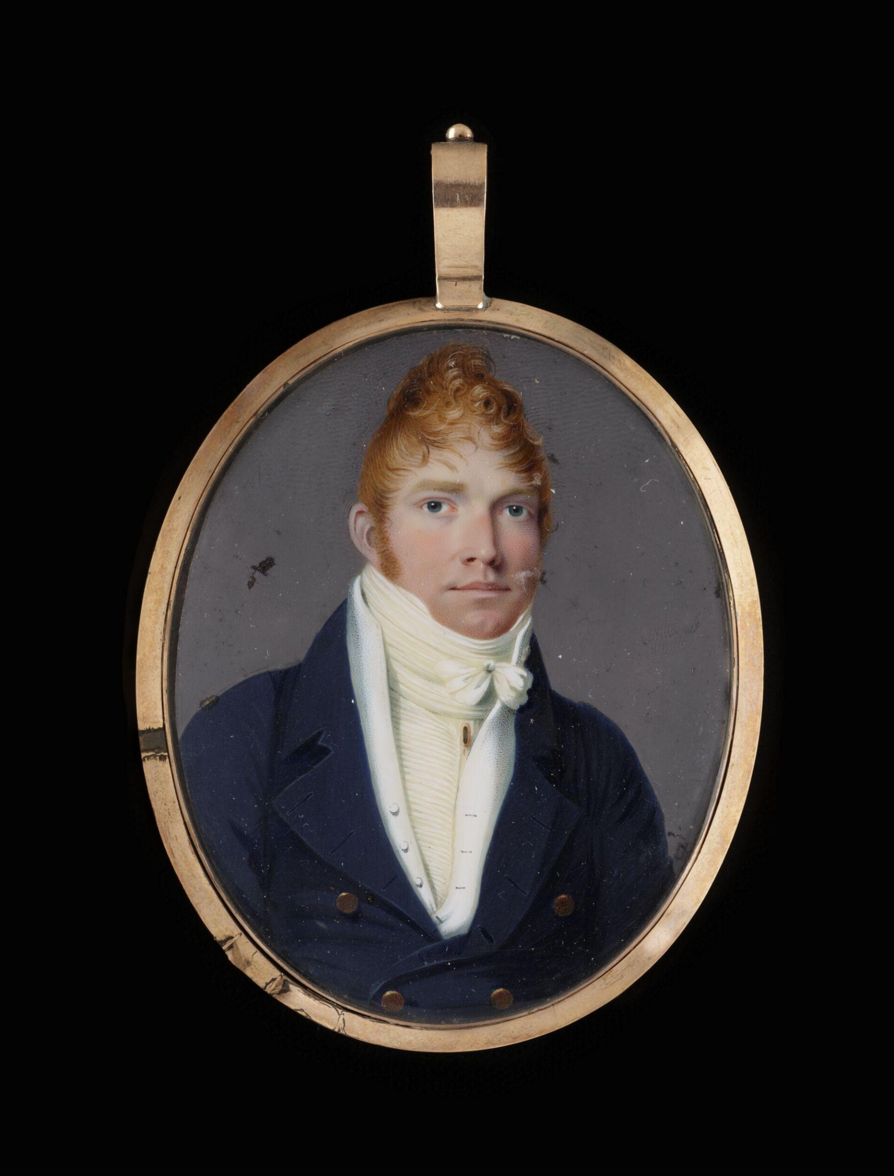 Portrait Miniature of John Pusey Wint, J. Fruman, c.1807