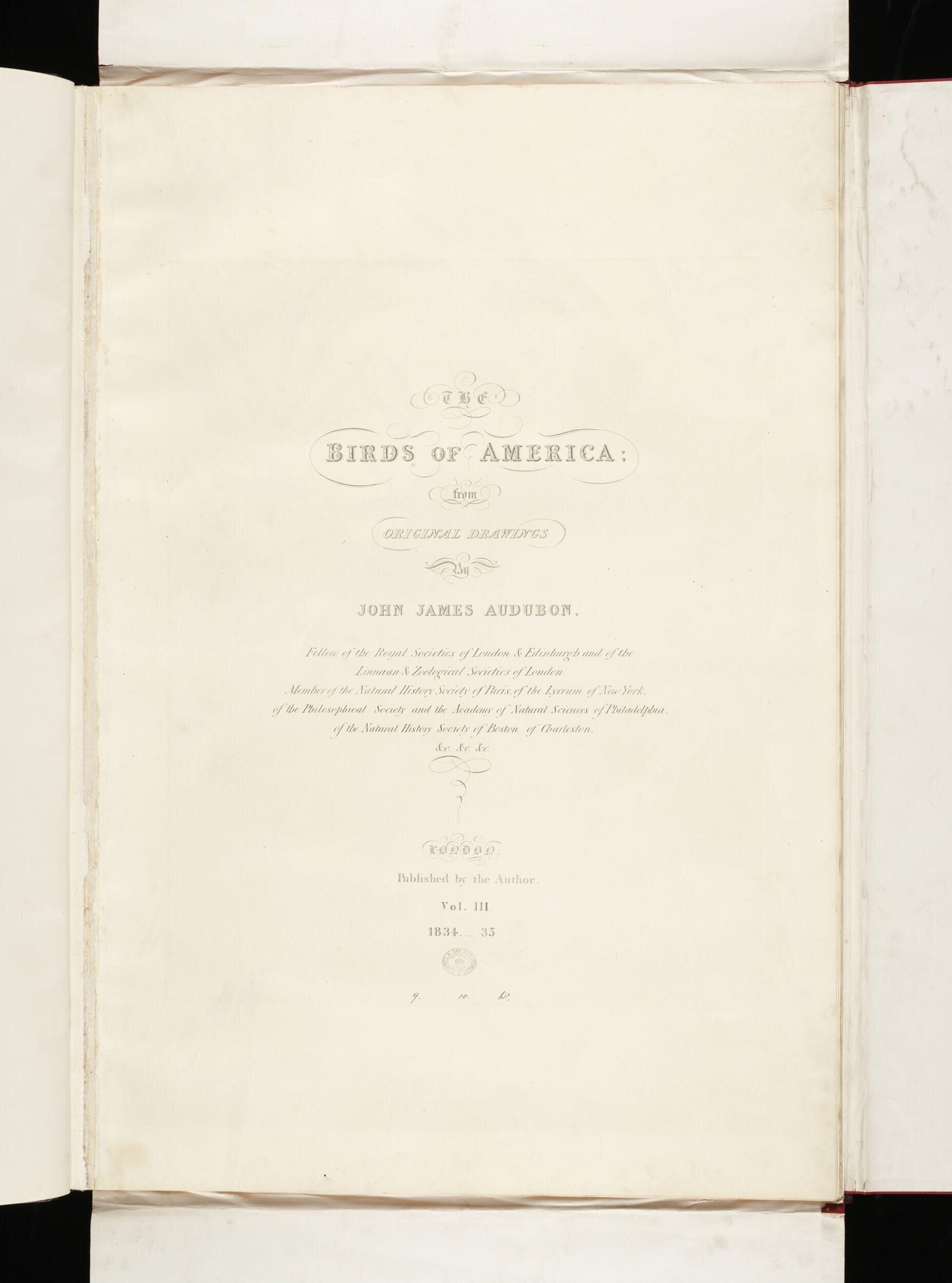 The birds of America