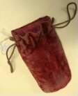 Folding opera glasses with velvet carrying pouch thumbnail 2