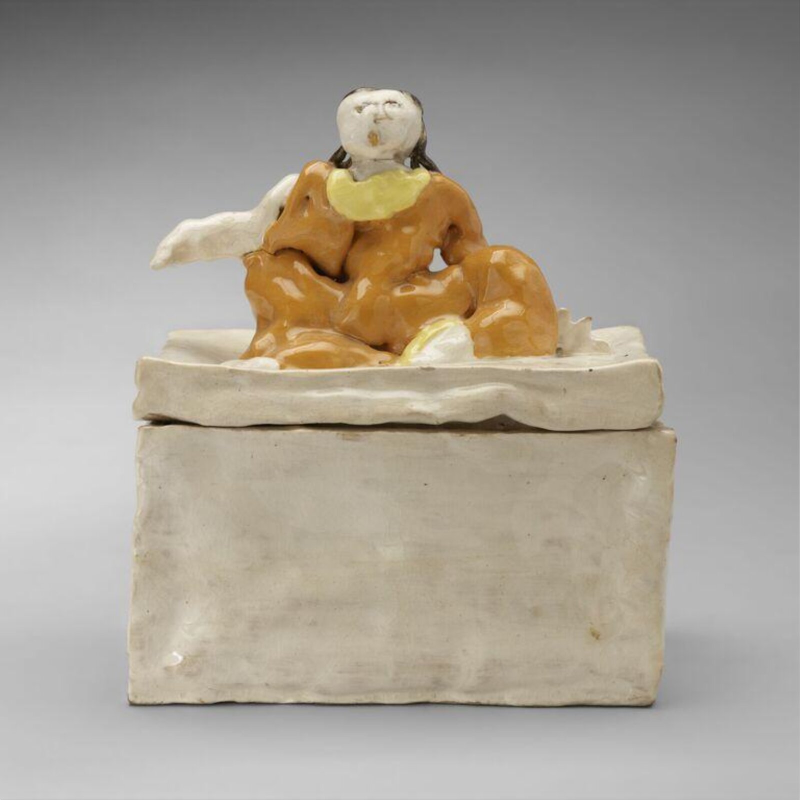 Box with figure, Andrew Lord, 1972