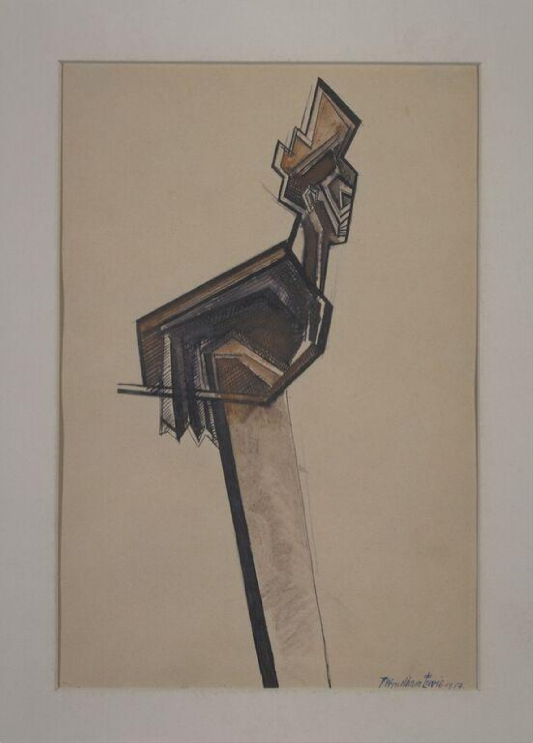 Bird, Percy Wyndham Lewis, 1917