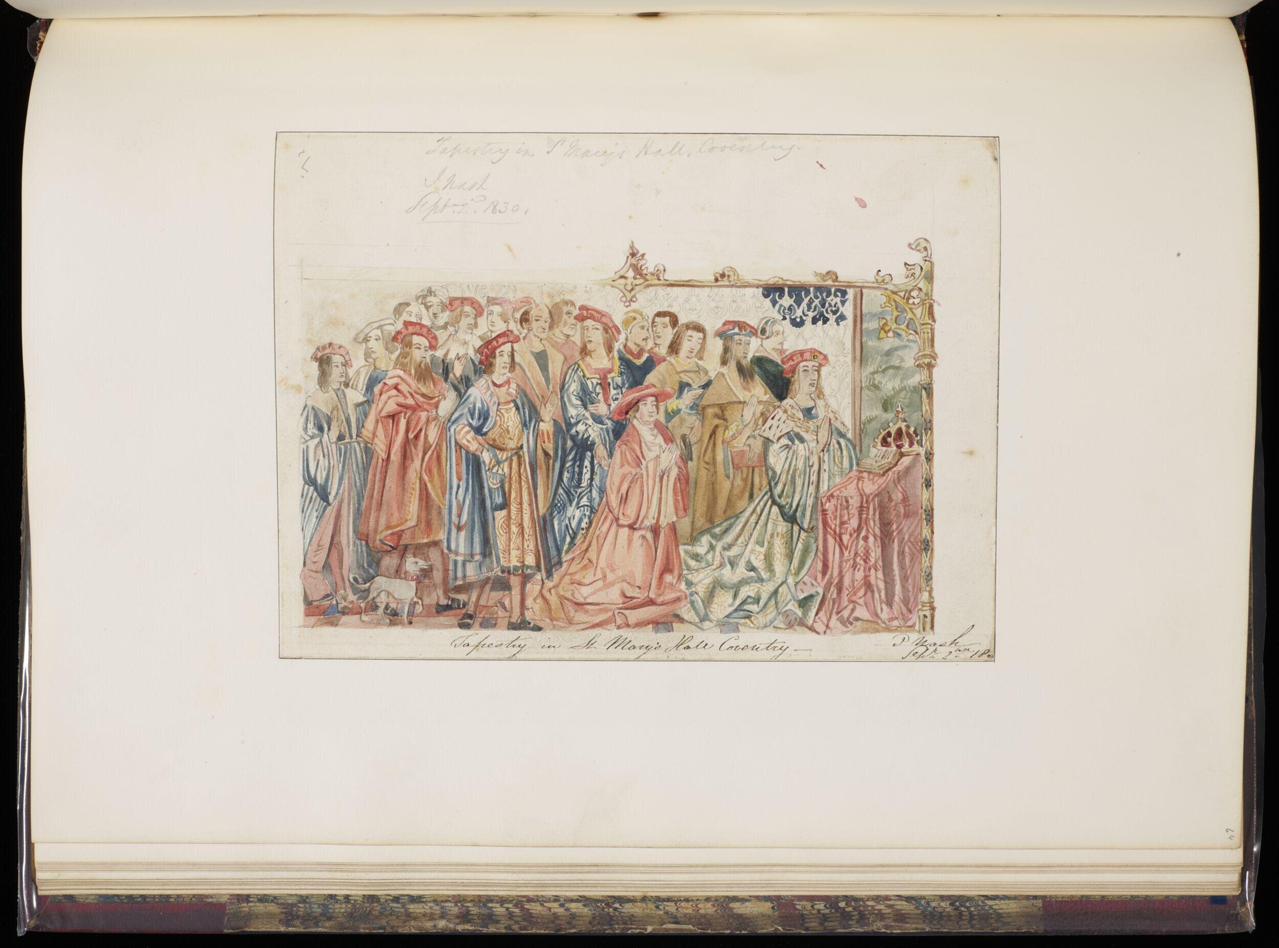 Drawings of 'Examples [of gothic architecture]' not published