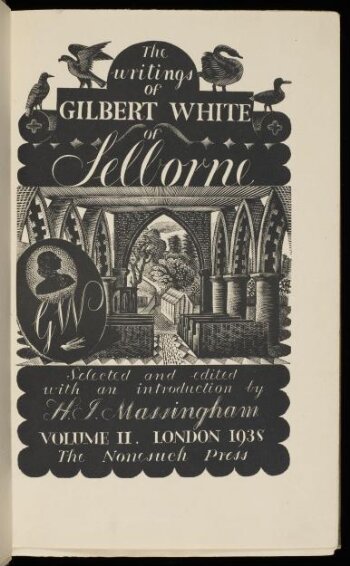 The writings of Gilbert White of Selborne