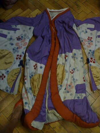 Kimono worn by Anne Sessions in The Mikado