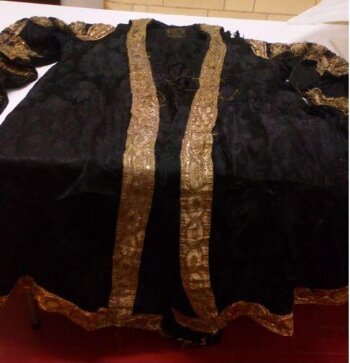 Lord Chancellor's robe worn in Iolanthe