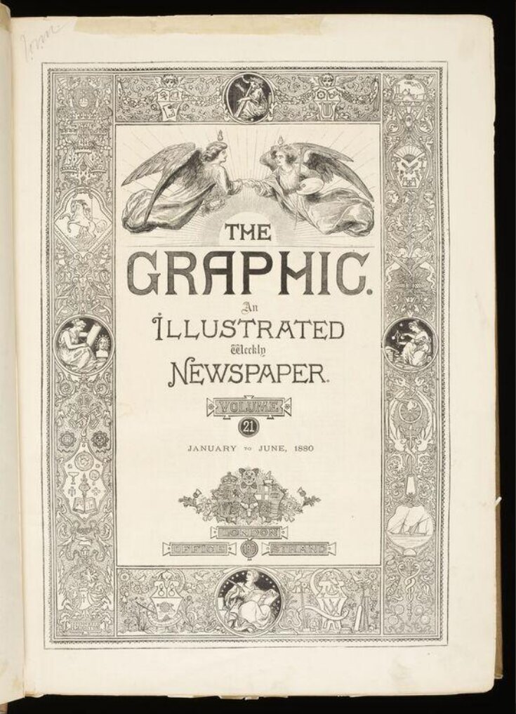 The Graphic : an illustrated weekly newspaper top image