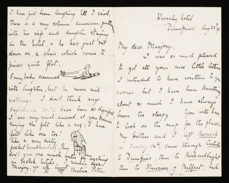 Illustrated Letter | Beatrix Potter | V&A Explore The Collections