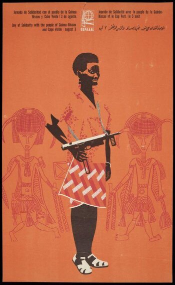 Guinea and Cape Verde Solidarity OSPAAAL poster