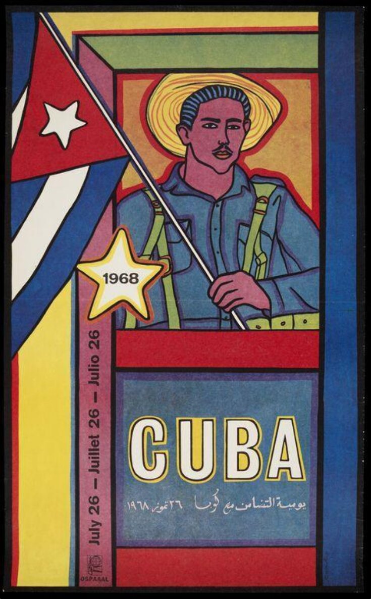 Day of World Solidarity with the Cuban Revolution July 26 1968 image