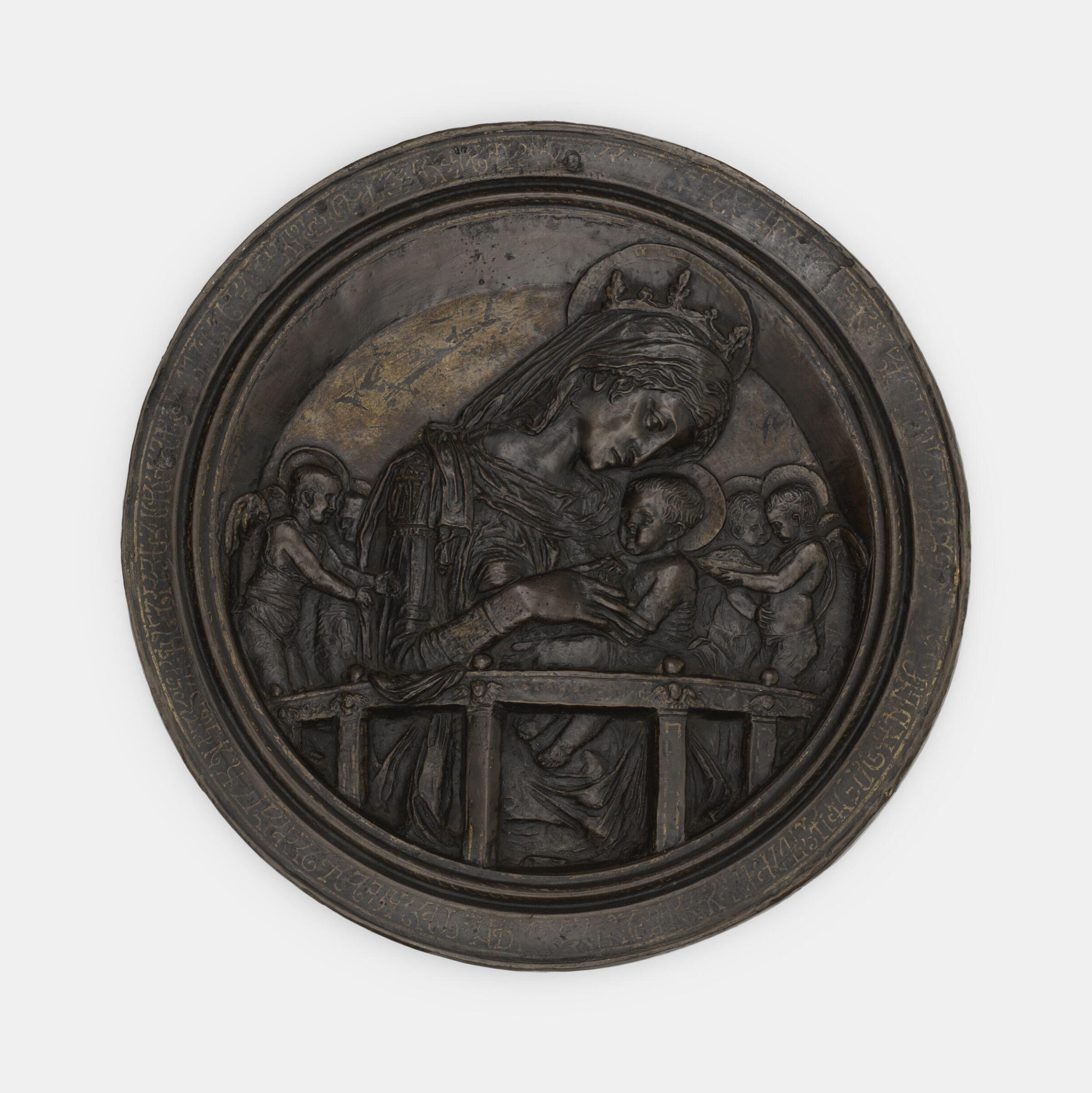Virgin and Child with Four Angels (Chellini Madonna), Donatello, ca. 1450