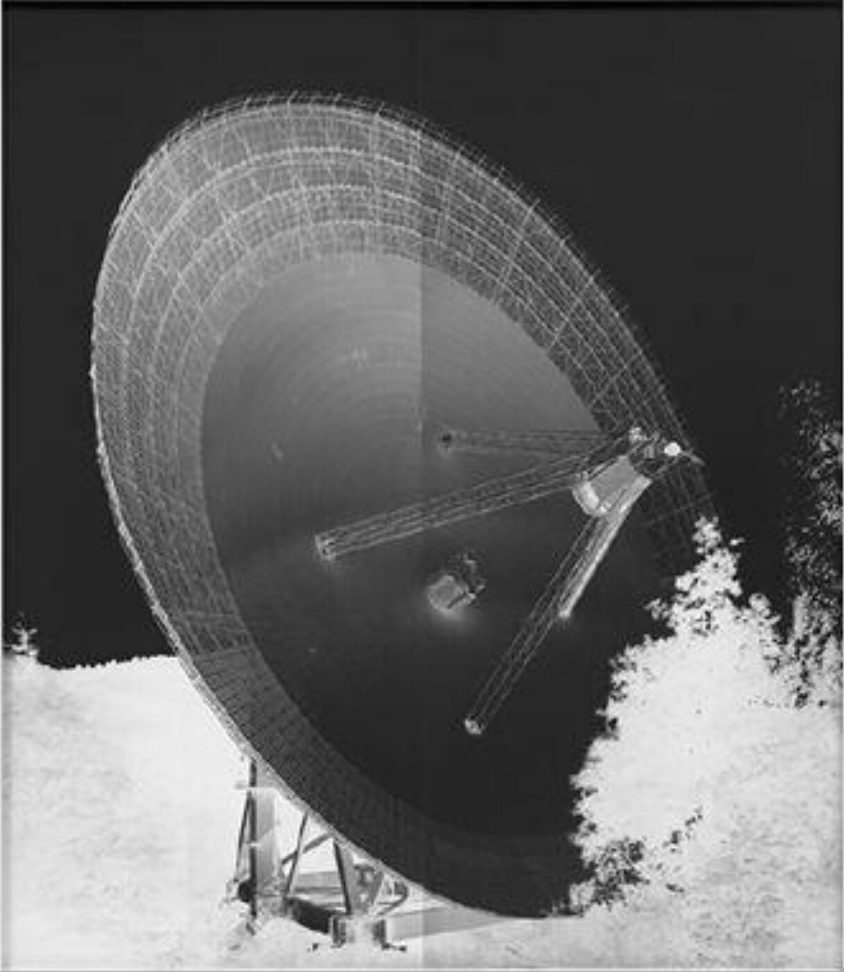 Vera Lutter, Radio Telescope, Effelsberg XV: September 12, 2013
