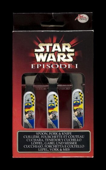 Star Wars Episode I cutlery set