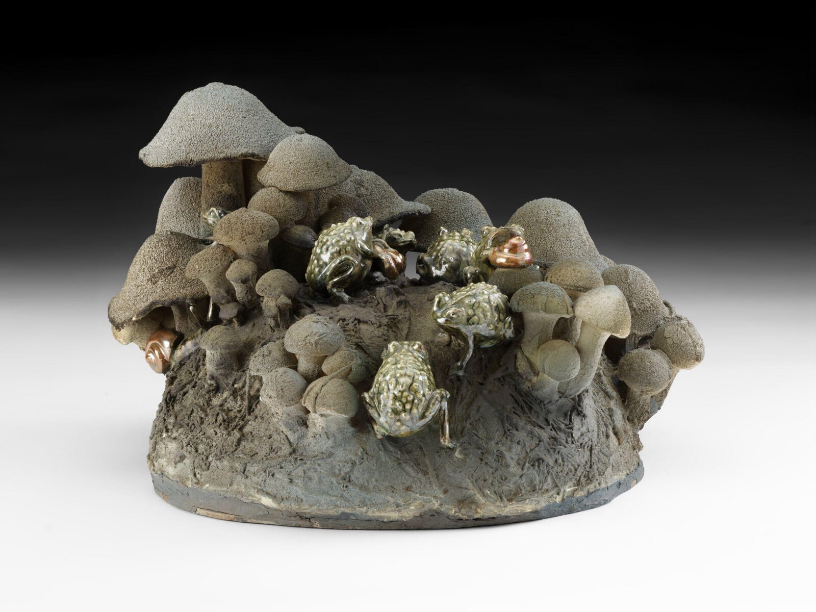 Fungi Form with Frogs, Alan Barrett-Danes, 1975