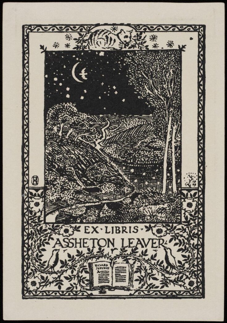 Bookplate for Assheton Leaver top image